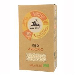 Рис белый Arborio Alce Nero, 500 г
