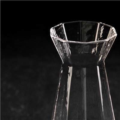 Набор для напитков из стекла «Иней», 5 предметов: графин 300 мл, 4 стакана 70 мл