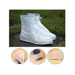 Чехлы на обувь от дождя и грязи, р-р 36-37, S, белые CELLTIX