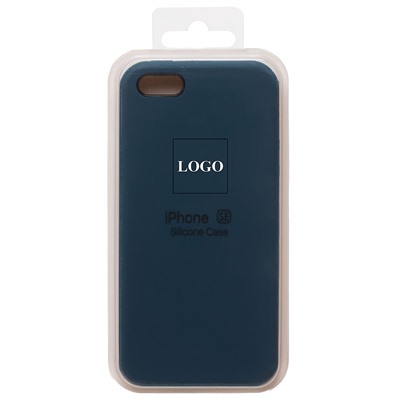 Чехол-накладка ORG Soft Touch для "Apple iPhone 5/iPhone 5S/iPhone SE" (dark blue)