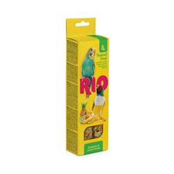 Палочки RIO для волнистых попугайчиков и экзотов с тропическими фруктами, 2 х 40 г
