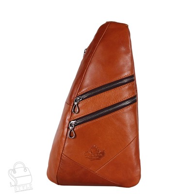 Рюкзак мужской кожаный 99012G brown Zinimsk