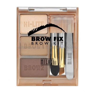 Тени для бровей Milani Brow Fix Brow Kit Light