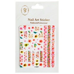 Nail Art Sticker, 2D стикер Z-D3897