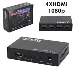 HDMI сплиттер на 4 выхода 1080p 3D