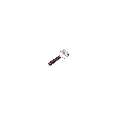 Нож-слайсер нерж сталь 20*8,2*2 см рельефный пласт ручка черно-оранжевый Baizheng (1/12), арт. BZ2-C