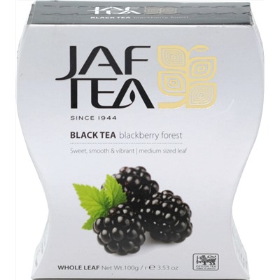 JAF TEA. Черный. Ежевика 100 гр. карт.пачка