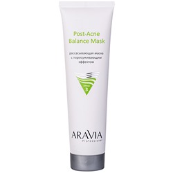 Aravia Рассасывающая маска c поросуживающим эффектом Post- Acne Balance Mask для жирной и проблемной кожи 100 мл