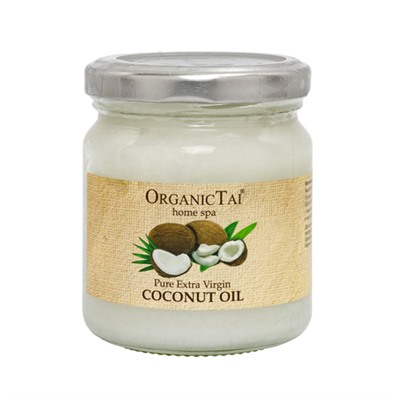 Масло кокоса холодного отжима Organic Tai, 100 мл