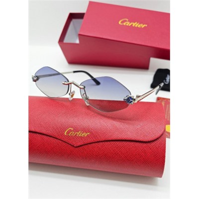 Набор женские солнцезащитные очки, коробка, чехол + салфетки #21207517