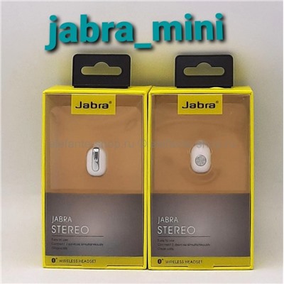 Беспроводная гарнитура Jabra Mini Wireless Headset White 33310