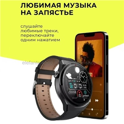 Смарт-часы W&O X5 Pro Smart Watch Black (15)