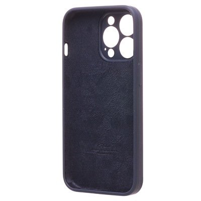 Чехол-накладка ORG Soft Touch с закрытой камерой для "Apple iPhone 13 Pro" (dark blue)