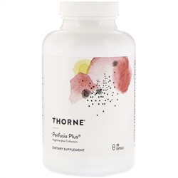 Thorne Research, Perfusia Plus, аргинин и кофакторы, 180 капсул