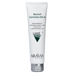 406650 ARAVIA Professional Маска-корректор против несовершенств с хлорофилл-каротиновым комплексом и Д-пантенолом (3%) Blemish Correction Mask, 100 мл