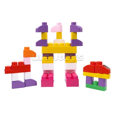 Конструктор пластиковый "Baby Blocks" 80 дет (сумка)