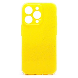 Чехол-накладка - SC328 для "Apple iPhone 14 Pro" (yellow) (218617)