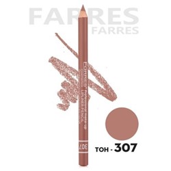 Farres Карандаш для губ матовый медно-розовый MB011-307