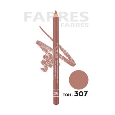 Farres Карандаш для губ матовый медно-розовый MB011-307