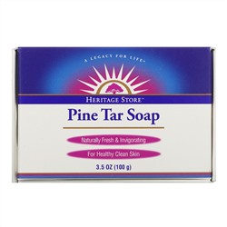 Heritage Store, Pine Tar Soap, 3.5 oz (100 g)