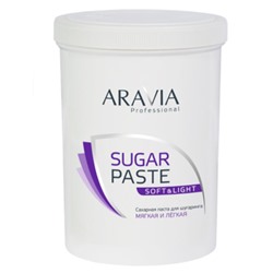 ARAVIA Professional Сахарная паста для шугаринга "Мягкая и легкая" мягкой консистенции, 1500 г. арт 1056