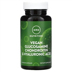 MRM, Vegan Glucosamine Chondroitin & Hyaluronic Acid, 60 Vegan Capsules
