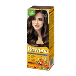 Стойкая крем-краска для волос "ROWENA", тон 6.38 Коричневый