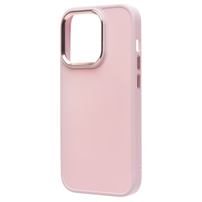 Чехол-накладка - SC311 для "Apple iPhone 14 Pro Max" (light pink)