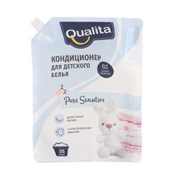 Кондиционер для белья Qualita Pure sensitive, детский, 1 л