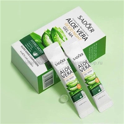 Маски для лица Sadoer Aloe Vera Gel Mask 20x4ml