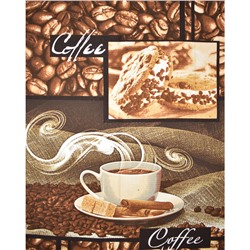 5060/1 Полотенце вафельное 50*60 "COFFE"