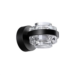 5031/6WL L-VISION ODL24 391 чёрный/металл/акрил Бра LED 6W 4000K 458лм KLOT