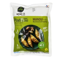 Дамплинги с грибами Bibigo Plantable, Корея, 420 г Акция