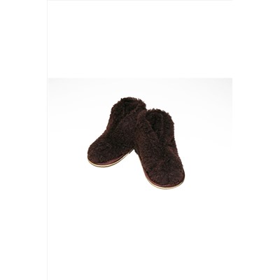 Обувь домашняя Бабуши из овечьего меха на трикотажной основе НАТАЛИ #745713