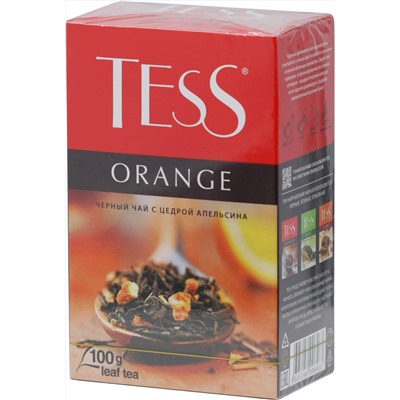 TESS. Classic Collection. ORANGE (черный) 100 гр. карт.пачка