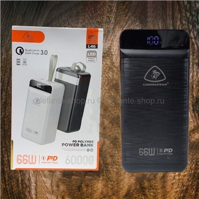 Повербанк Lion Patton L46 66W Power Bank Black (15)