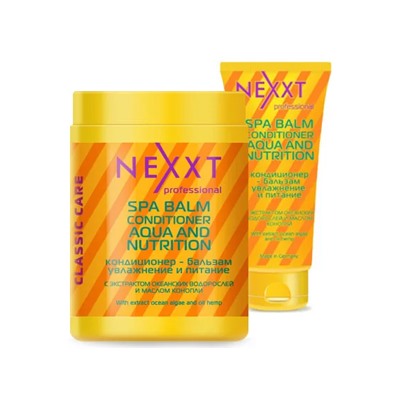 Кондиционер-бальзам для волос NEXXT Professional увлажнение и питание (SPA Balm Conditioner AQUA and Nutrition), 1000 мл