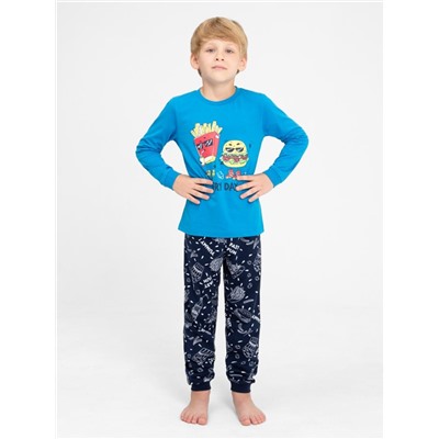 Пижама для мальчика Cherubino CWKB 50135-42 Синий
