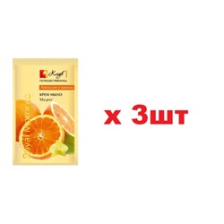 Magrav 68/122 Запасной блок Крем-мыло 500мл Апельсин и ваниль 3шт