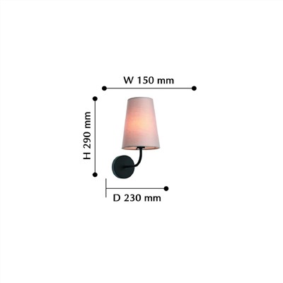 Настенный светильник Pfefferling 2364-1W. ТМ Favourite