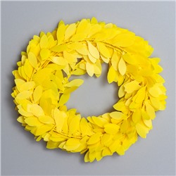 Лиана искусственная для декора «Жёлтого цвета», 3 метра, 13 × 13 × 2 см