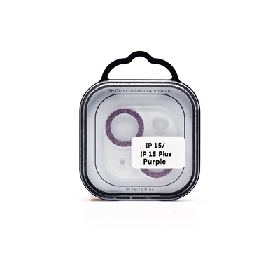 Защитное стекло для камеры - СG06 для "Apple iPhone 15/15 Plus" (purple)