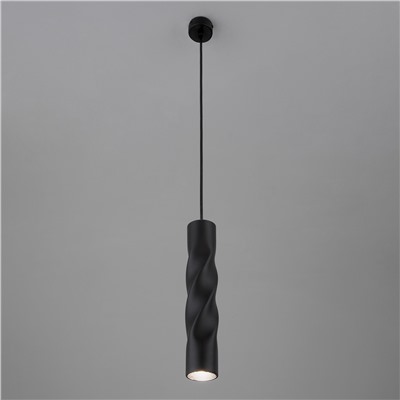 Подвесной светодиодный светильник в стиле лофт 50136/1 LED черный