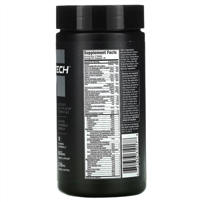 MuscleTech, Platinum Multivitamin, мультивитамины, 90 таблеток