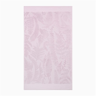 Полотенце махровое Этель, цв. розовый, 50х90 см, 83% хл, 17% лён, 500 г/м2