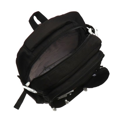 Рюкзак молодёжный 43 х 30 х 16 см, Merlin, чёрный S221