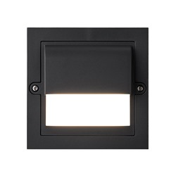 Уличный настенный светильник Escada 30001W/02 LED*6W IP65 Black