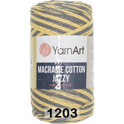 Пряжа Yarnart Macrame Cotton Jazzy