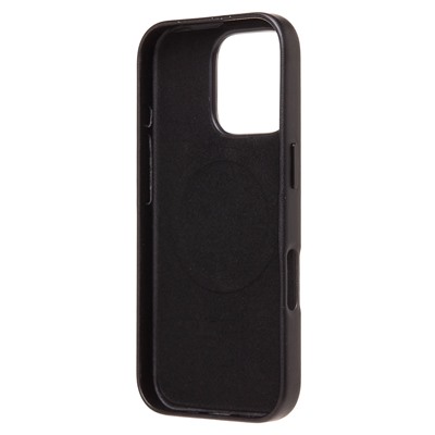 Чехол-накладка ORG SM002 экокожа SafeMag для "Apple iPhone 16 Pro" (black) (234499)