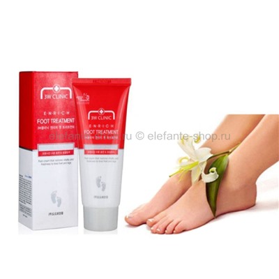 Крем для ног 3W Clinic Enrich Foot Treatment 100ml (125)